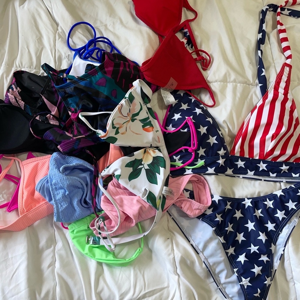 Bundles of swim suites price is for all of them.